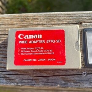 Canon Wide‎ Adapter 577G-20 for 577 Flash Head 🔥🎥 (S)